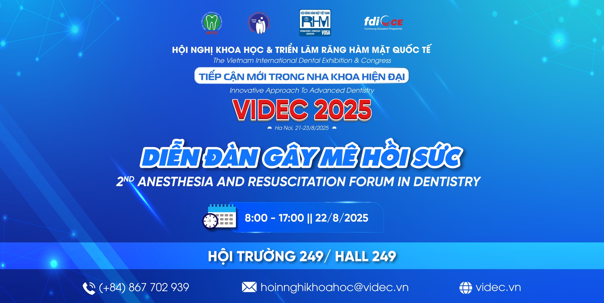 NHIỀU BƯỚC TIẾN TRONG LĨNH VỰC GÂY MÊ – HỒI SỨC RĂNG HÀM MẶT